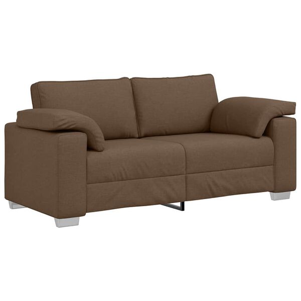 vidaXL Sofa Brązowy 180 x 80 x 82 cm tkanina