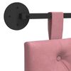 vidaXL Wisząca Głowa R&oacute;żowy 170 x 55 x 7 cm Aksamit