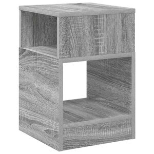 vidaXL Stolik końcowy Szary Sonoma 30,5 x 30 x 45 cm