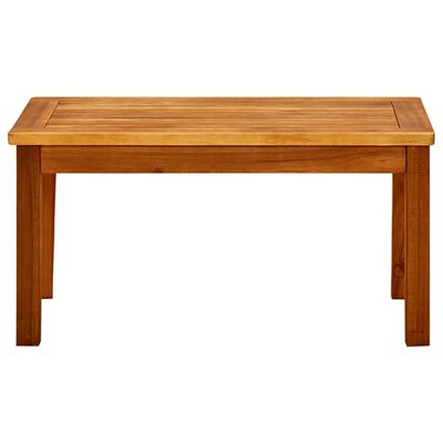 vidaXL Ogrodowy stolik kawowy, 70x40x36 cm, lite drewno akacjowe