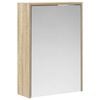 vidaXL Szafka z lustrem do łazienki Dąb Sonoma 43 x 16 x 62.5 cm