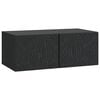 vidaXL Szafka RTV montowana na ścianie 59,5 x 41 x 30 cm Czarny