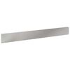 vidaXL Krawężnik do trawnika 10 szt. 100 x 12 cm Stal srebrny