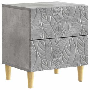 vidaXL Stolik nocny Betonowy szary 43 x 34,5 x 48 cm