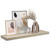vidaXL P&oacute;łka ścienna, kolor dębowy, 90x23,5x3,8 cm, MDF