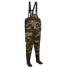 vidaXL Waders z butami Poliester powlekany PVC Rozmiar 38 Moro