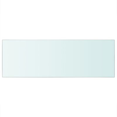 vidaXL Półka szklana, bezbarwny panel, 70x25 cm