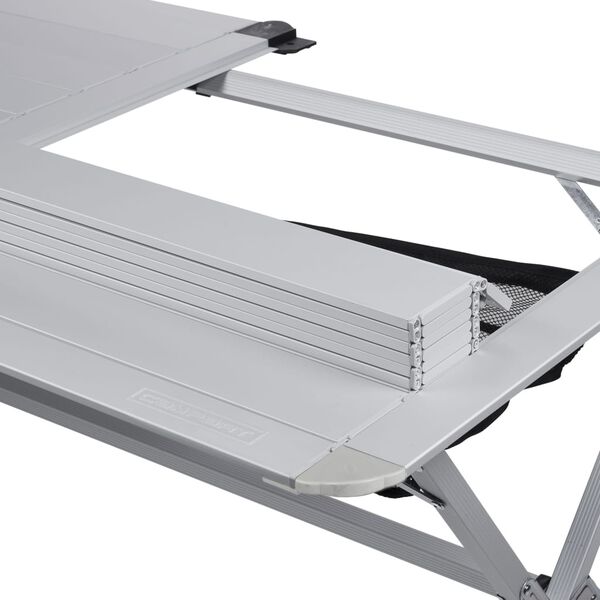 Campart Travel St&oacute;ł turystyczny Michigan, aluminium, 140x80x70 cm