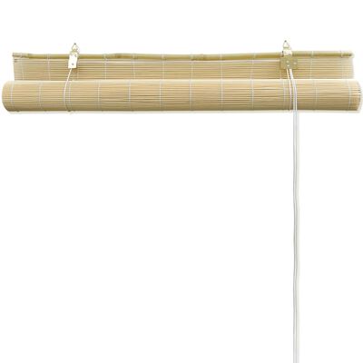 vidaXL Rolety bambusowe, 120 x 220 cm, naturalne