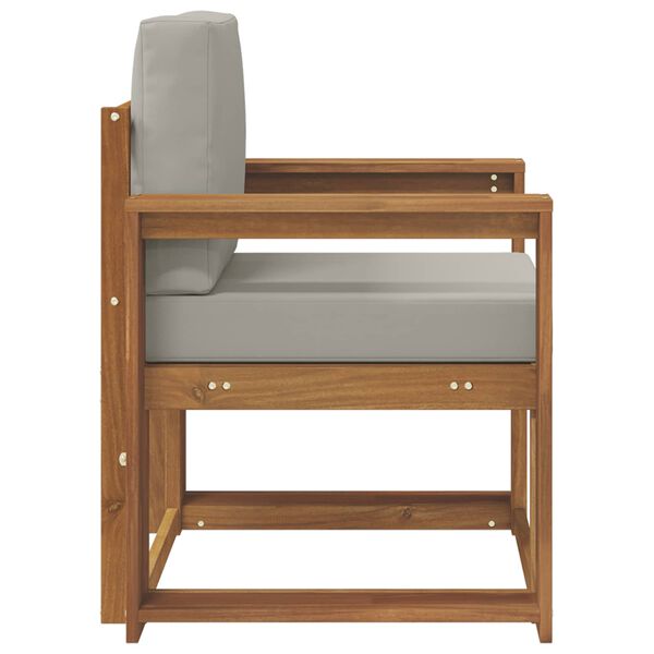 vidaXL Sofa na zewnątrz Lite drewno akacjowe i poliester