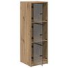 vidaXL Highboard Dąb rzemieślniczy 35 x 37 x 109 cm