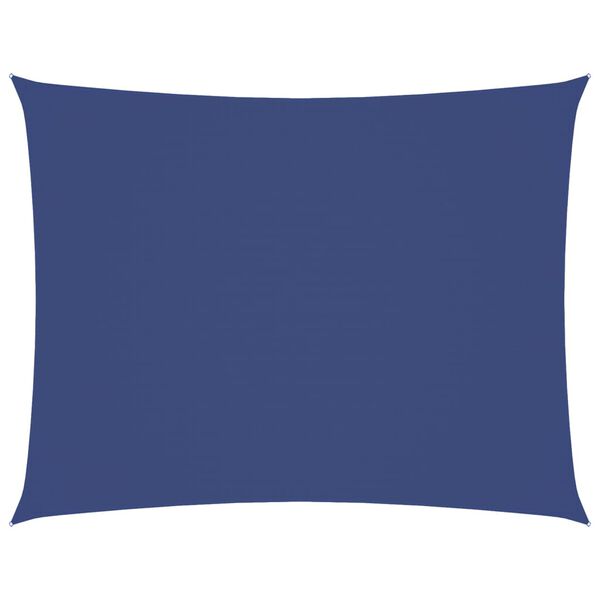 vidaXL Prostokątny żagiel ogrodowy z tkaniny Oxford, 6x7 m, niebieski