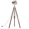 vidaXL Lampa podłogowa na tr&oacute;jnogu, lite drewno mango, 180 cm
