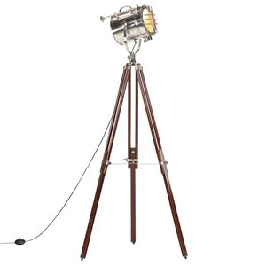 vidaXL Lampa podłogowa na tr&oacute;jnogu, lite drewno mango, 180 cm