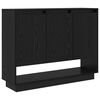 vidaXL Bufet Czarny Dąb 97 x 29 x 75 cm Drewno inżynieryjne