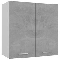 vidaXL Szafka wisząca, szarość betonu, 60x31x60 cm, płyta wiórowa