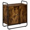 vidaXL Kredens Dąb wędzony 68 x 35 x 75 cm Materiał drewnopochodny