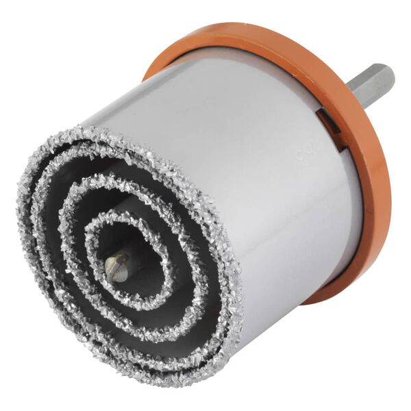 wolfcraft Zestaw otwornic do rur, 6 element&oacute;w, 33/53/73/83 mm, 3478000