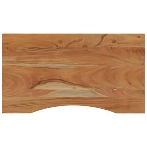 vidaXL Blat biurka, 90x50x2,5 cm, prostokątny, lite drewno akacjowe