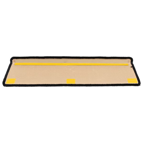 vidaXL Samoprzylepne nakładki na schody 10 szt. 65x21x4cm czarno-szare