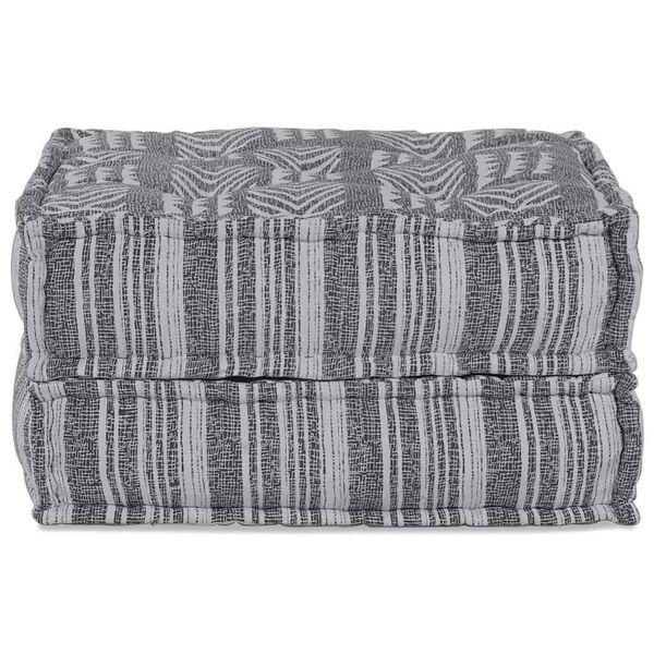 vidaXL Modułowa sofa Szary Print 70 x 70 x 36 cm tkanina