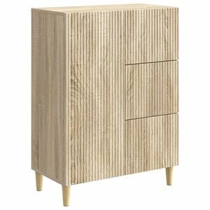 vidaXL Bufet dąb Sonoma 66 x 34,5 x 90 cm Drewno inżynieryjne