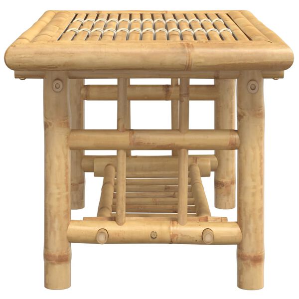 vidaXL Stolik kawowy, 70x45x36 cm, bambusowy