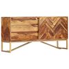 vidaXL Szafka, 118 x 30 x 60 cm, z litego drewna akacjowego