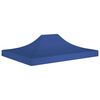 vidaXL Dach do namiotu imprezowego, 4,5 x 3 m, niebieski, 270 g/m&sup2;