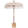 vidaXL Baliński Parasol z Bazą kremowy &Oslash; 180-190 cm