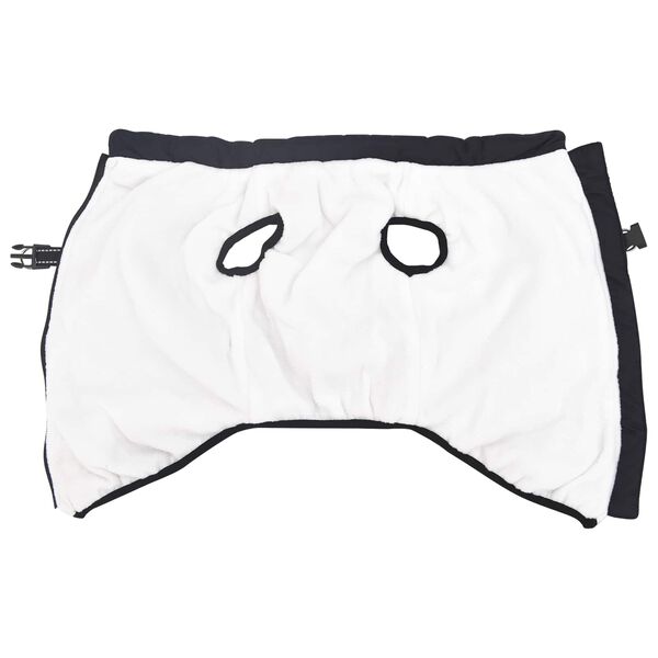 vidaXL Kurtka dla Psa Granatowy L48 Runo i poliester