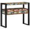 vidaXL Konsola Wielokolorowe 90 x 33 x 75 cm Lite Drewno Recyklingowe