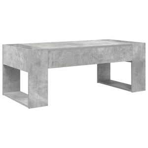 vidaXL Stolik kawowy Betonowy szary 110 x 50 x 41 cm