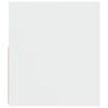 vidaXL Szafki nocne z LED, 2 szt., białe, 60x35x40 cm