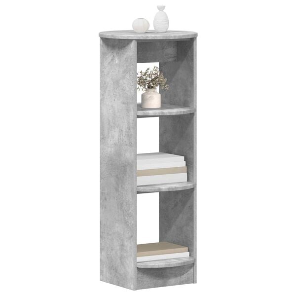 vidaXL Szafka boczna Betonowy Szary 40 x 40 x 100 cm