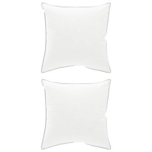vidaXL Poduszka 2 szt. 65 x 65 cm Wełna australijska Biały