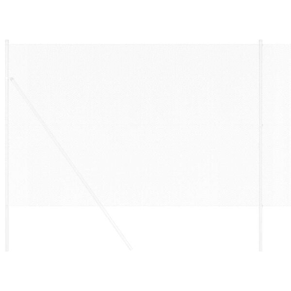 vidaXL Ogrodzenie heksagonalne Srebrny 1.5 x 100 m Stal galwanizowana