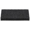 vidaXL Pad Patio z Granulatem Gumowym Czarny 6 x 9 x 0,8 cm Guma