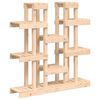 vidaXL Kwietnik 104,5x25x109,5 cm, lite drewno sosnowe