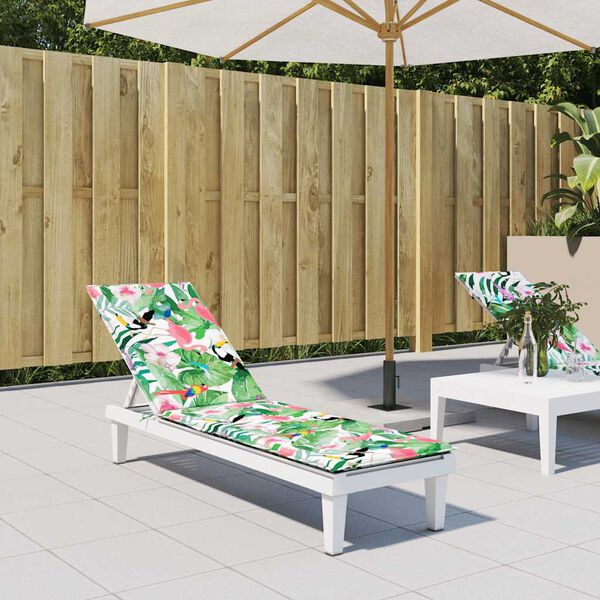 vidaXL Poduszka na leżak, wielokolorowa, tkanina Oxford