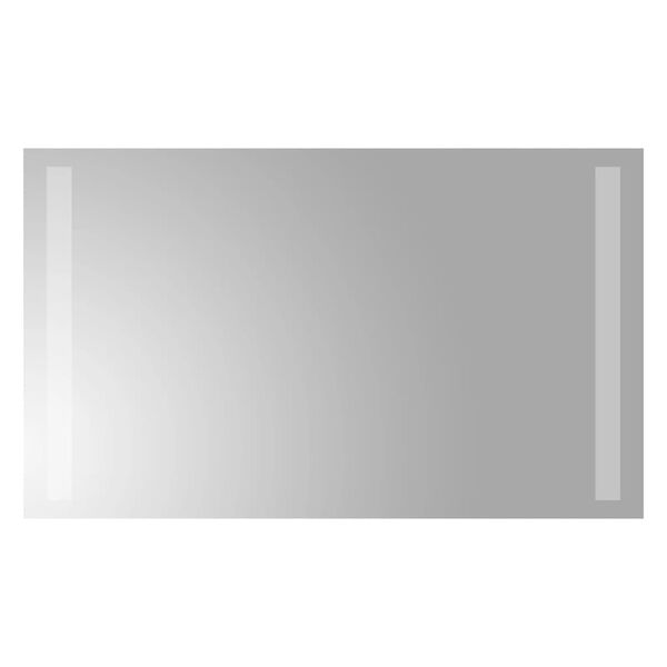 vidaXL Lustro łazienkowe z LED, 30x50 cm