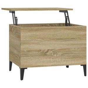 vidaXL Stolik kawowy, dąb sonoma 60x44,5x45 cm materiał drewnopochodny