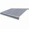 vidaXL Markiza automatyczna, 600 cm, niebiesko-biała