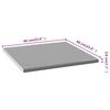 vidaXL Blat kuchenny, szary, 60x60x2,8 cm, płyta wi&oacute;rowa
