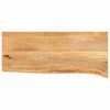 vidaXL Blat stołu z naturalną krawędzią, 90x30x3,8 cm, drewno mango