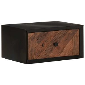 vidaXL Ręcznie wykonana szafka nocna naturalny 40 x 30 x 20 cm