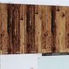 vidaXL Szafka wisząca z przechowywaniem Stare drewno 40 x 31 x 100 cm