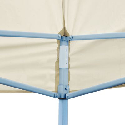vidaXL Kremowy namiot imprezowy, rozkładany, 3 x 6 m
