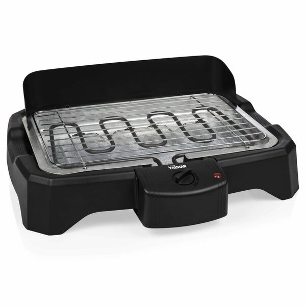Tristar Elektryczny grill stołowy, 2000 W, 34,5 x 23 cm, czarny