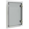 vidaXL Panel dostępu Biały 33 x 23 x 3 cm Stal